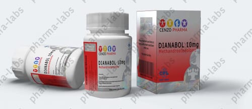 Dianabol 10mg (100 tabs) by CENZO - Pharma Labs UK