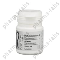 Methyltestosterone 50mg (60 tabs) by ROHM Methyltestosterone 50mg (60 tabs) by ROHM