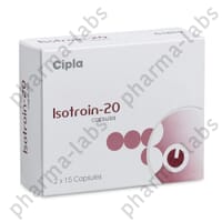 Isotretinoin 20mg  30 tabs by Cipla Isotretinoin 20mg  30 tabs by Cipla