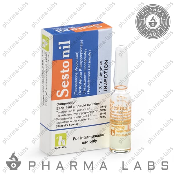 Pharma Grade Sustanon 250mg 1ml amps by Hansel