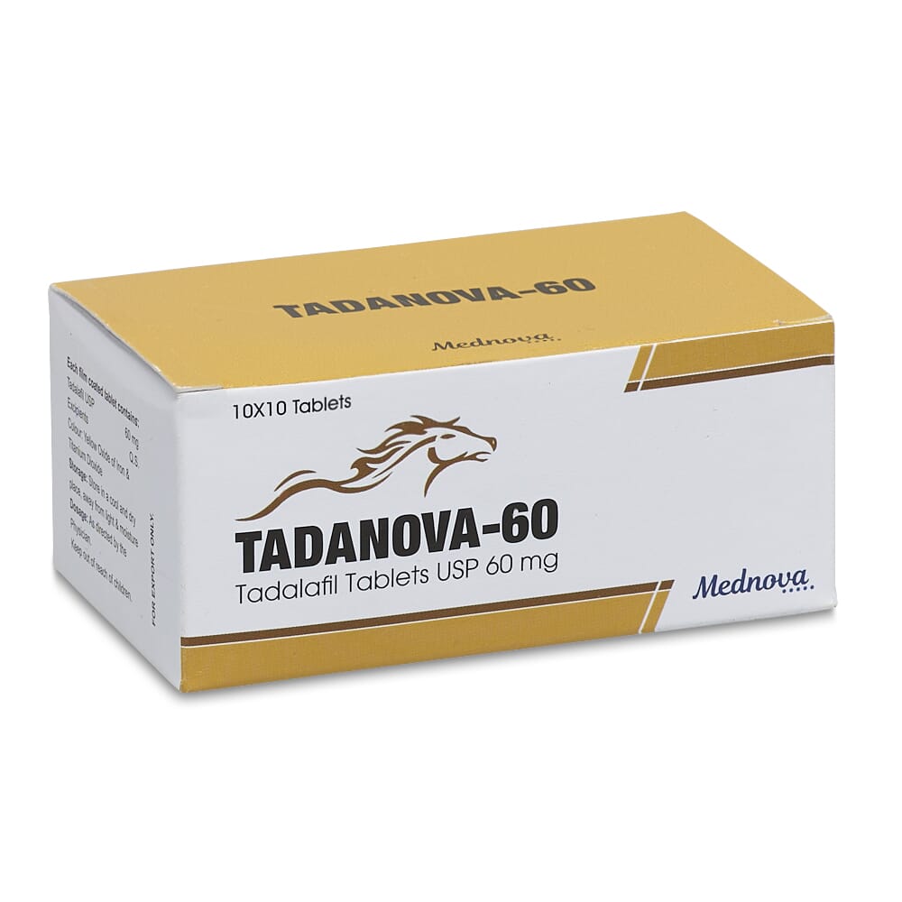 Cialis-Tadalafil 60mg (100tabs) by Tadanova