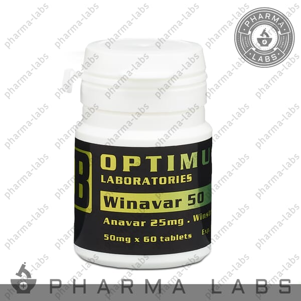 Winavar 50mg (60 tabs)  by Optimum Biotech