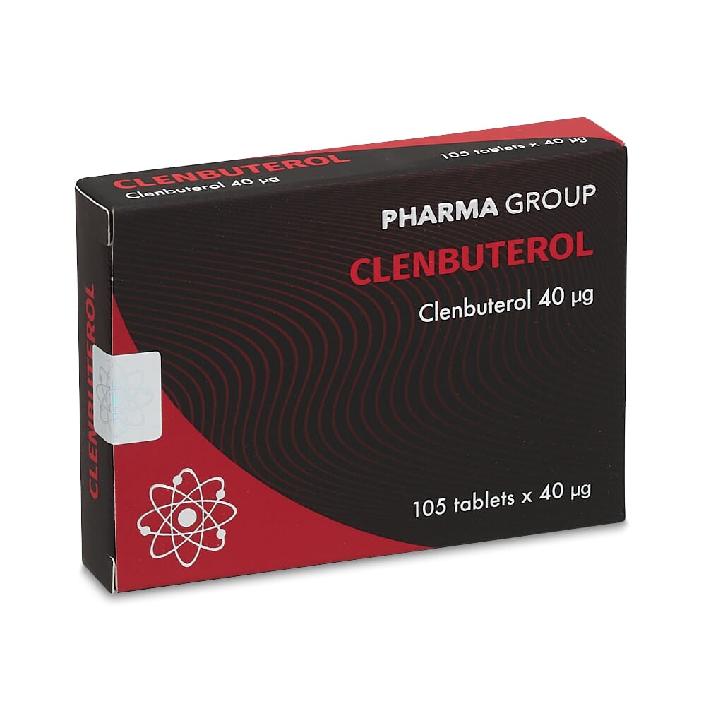 Clenbuterol 40mcg 105 tabs by Pharma Group