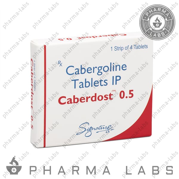 Cabergoline 0.5mg (20 tabs) by John Lee