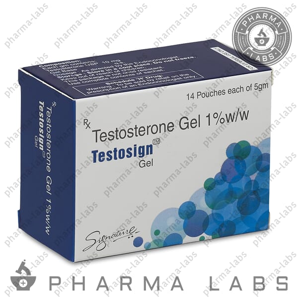 Testosterone Gel 10mg 14 Sachets By Signature