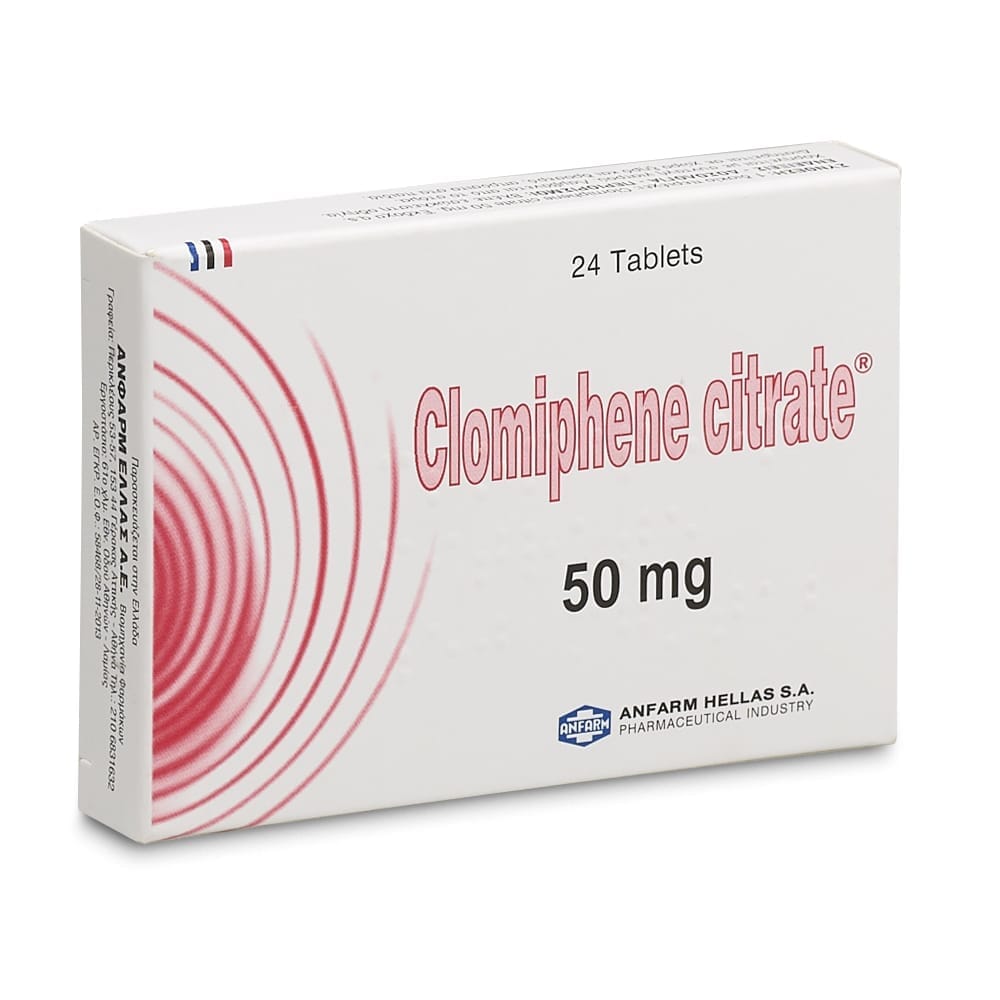 Clomid 50mg (24 tabs) by Anfarm