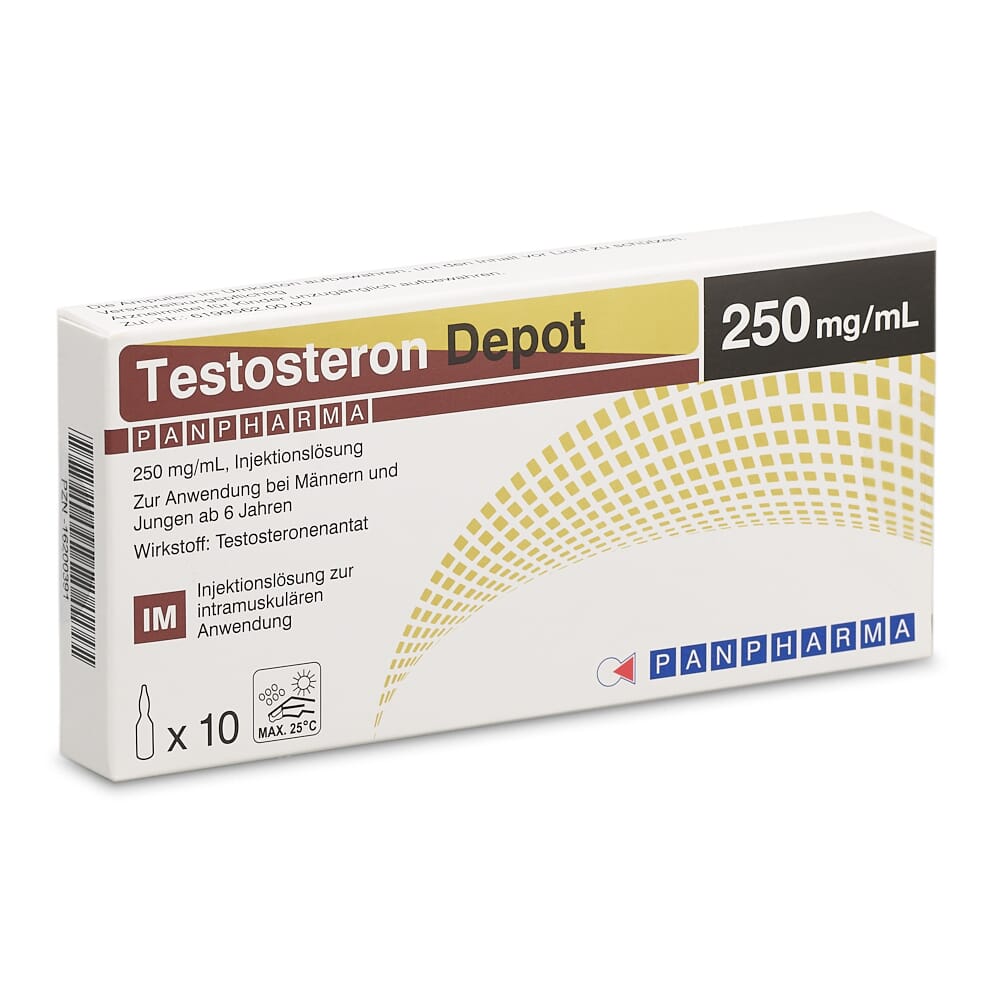 Testosteron Depot 250mg/ml by Pan Pharma  (Germany)