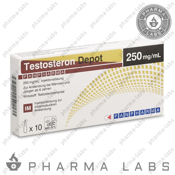 Testosteron Depot 250mg/ml by Pan Pharma  (Germany)