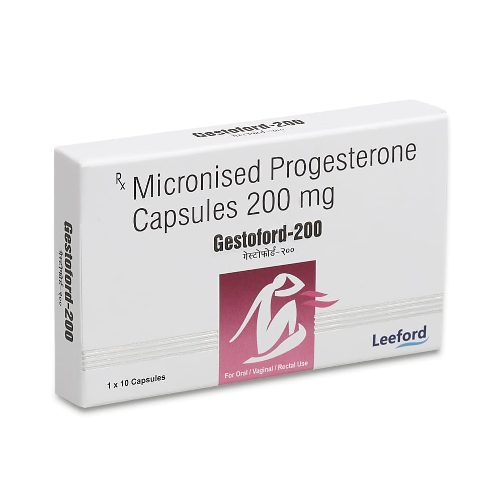 Progesterone 200mg (10 tablets)