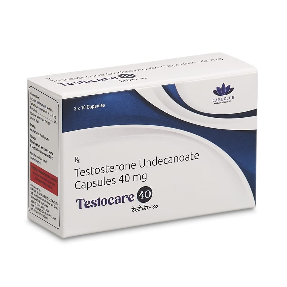 Testosterone Undecanoate 40mg (30 Capsules)