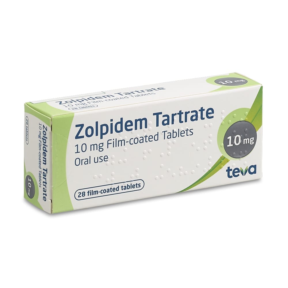 Zolpidem Tartrate 10mg (28 tabs) by Teva