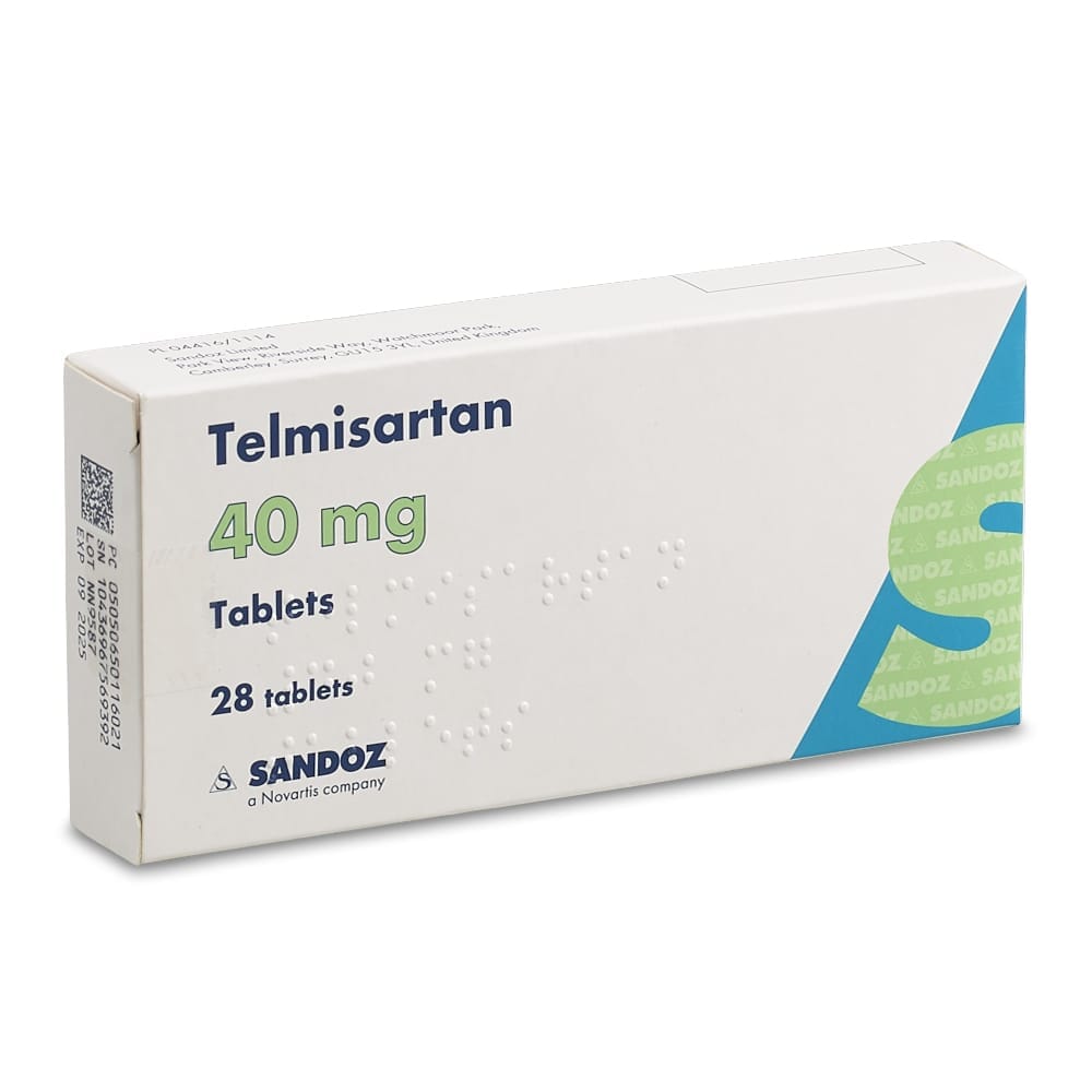 Telmisartan 40mg (28 tabs) by Sandoz