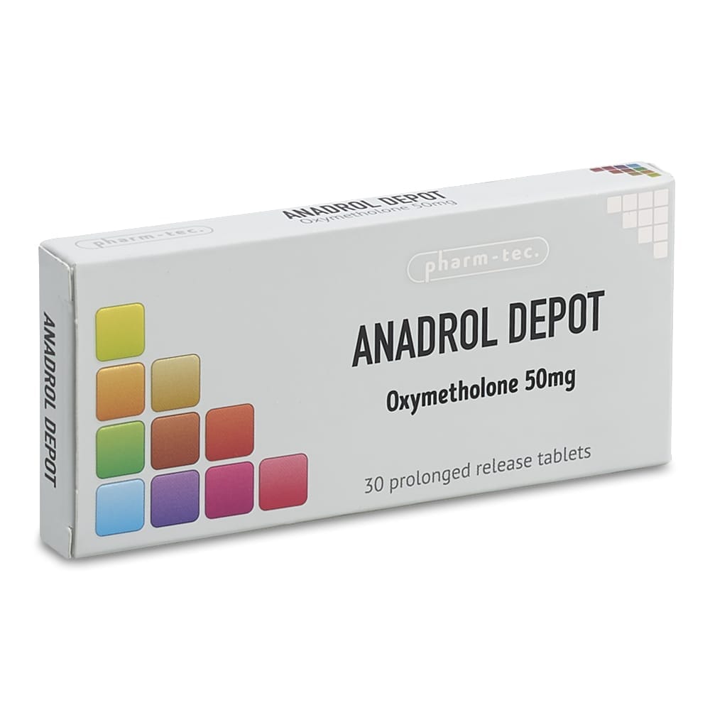 Anadrol Depot 50mg (30 tabs) by Pharm-tec