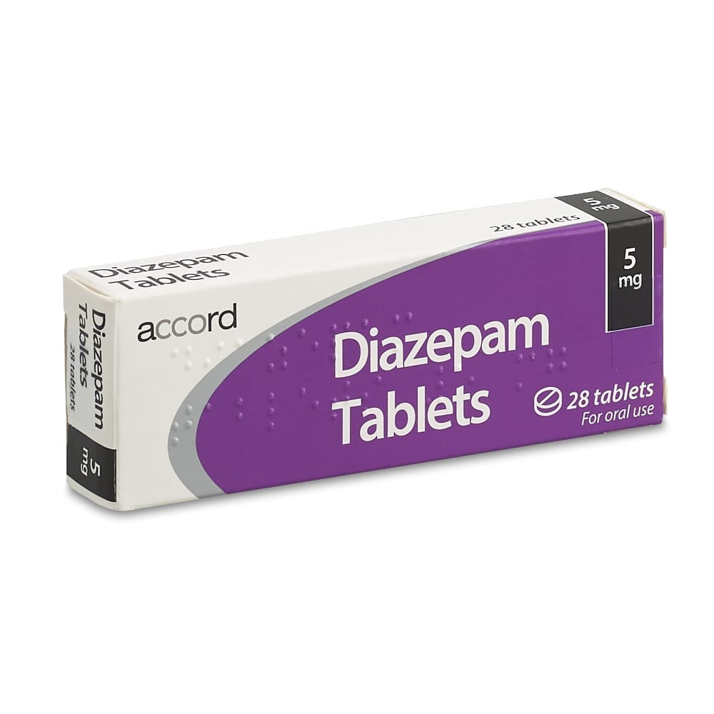 Diazepam 5mg (28 tabs) by Accord