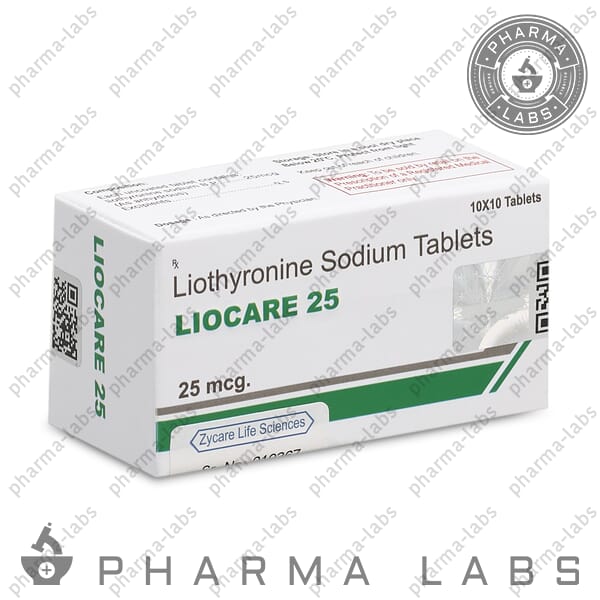 T3 25mcg (100 tabs) by Zycare