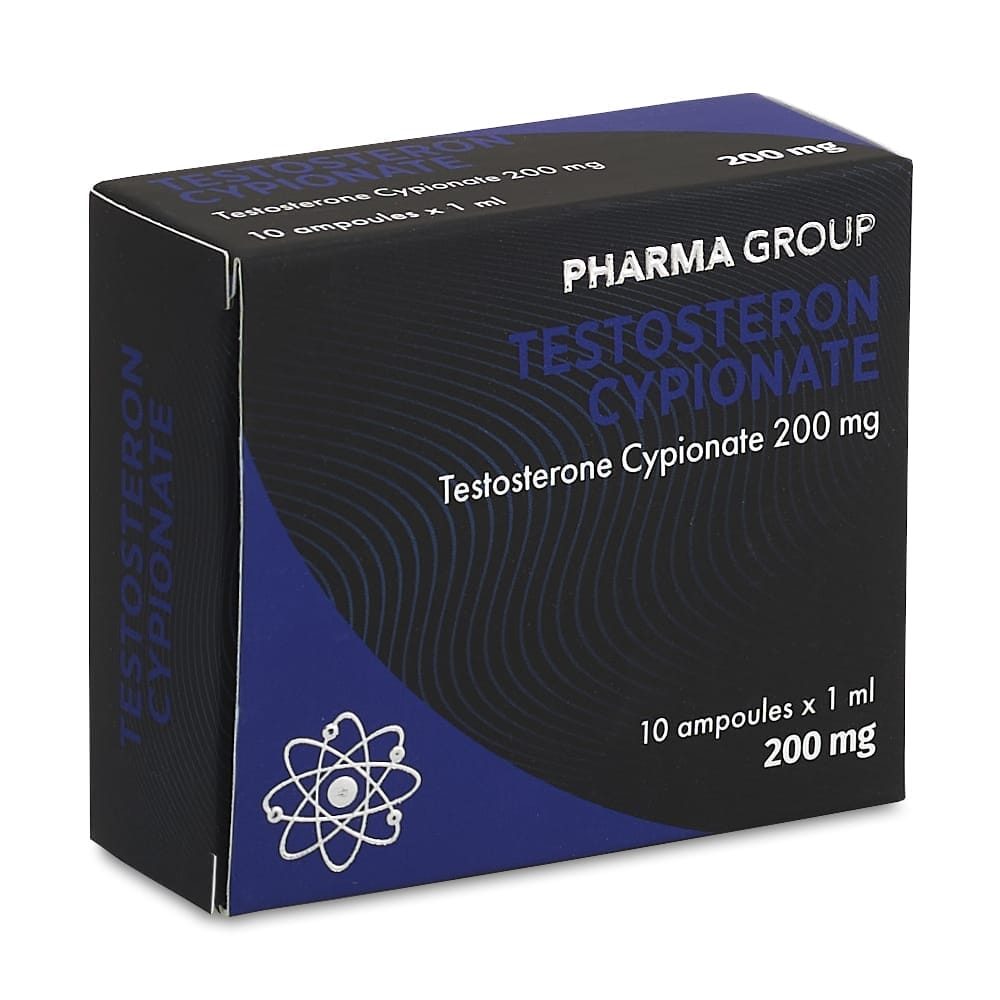 Testosterone Cypionate 200mg (10 ml) by Pharma Group